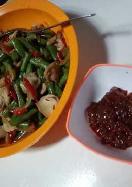 Tumis buncis jamur kancing jos gandos ð'ð'ð'