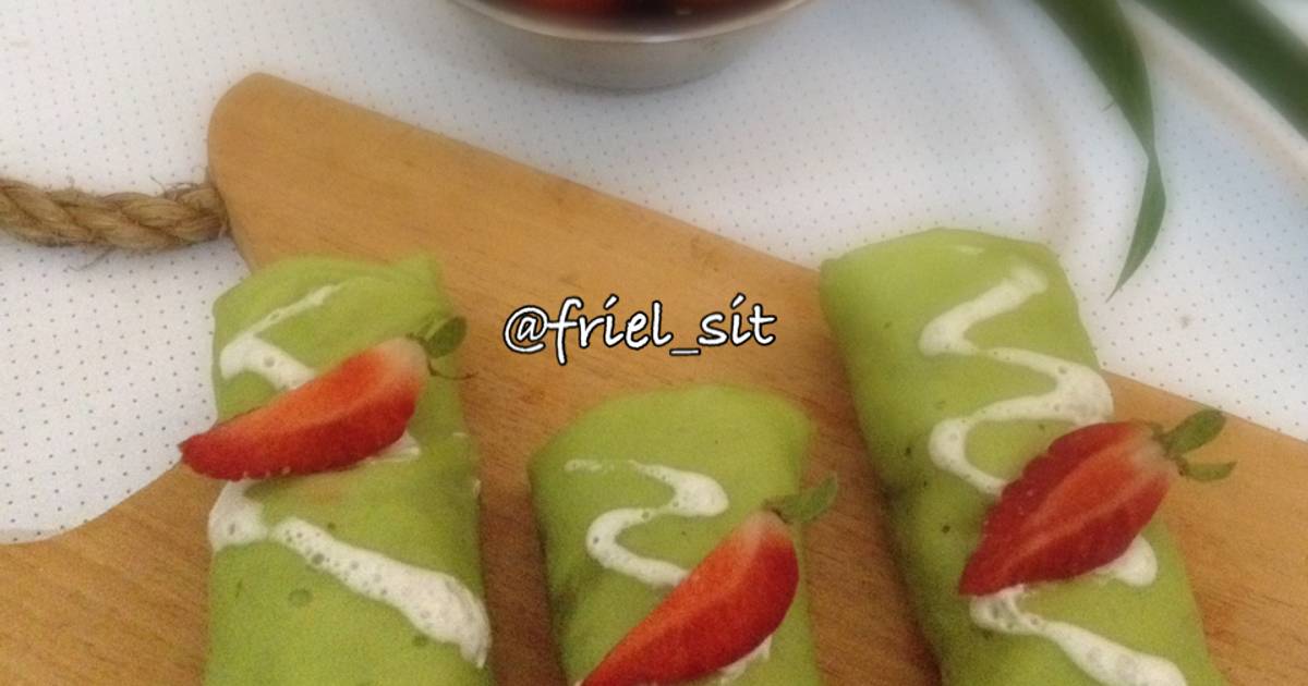 Resep Dadar gulung isi unti