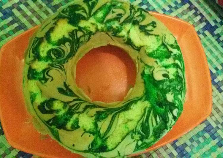 gambar untuk resep makanan Bolu panggang pandan