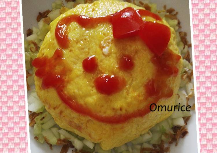 gambar untuk resep makanan Omurice  ala saya :)