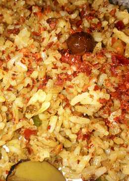 Nasi goreng tabur bon cabe