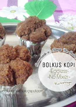 Bolu Kukus Kopi Mekar tanpa Telur tanpa Mikser