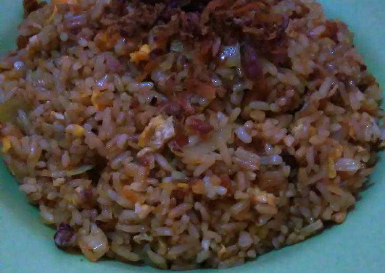 cara membuat Nasi Goreng Terasi Simple ala mami devi.a