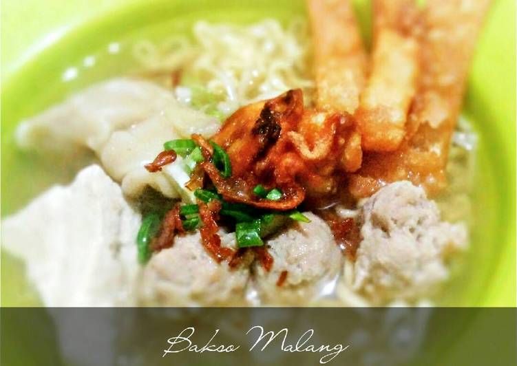 gambar untuk resep makanan Bakso Malang Simple tapi enak dan sehat