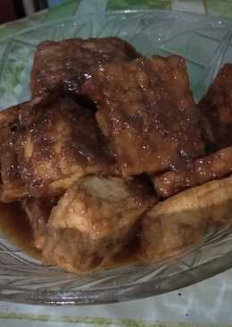 Tahu tempe bacem