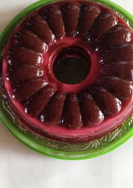 Puding Lapis Coklat Susu