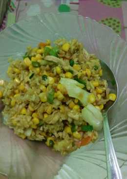 Nasi Goreng Jagung sederhana no MSG #Maree