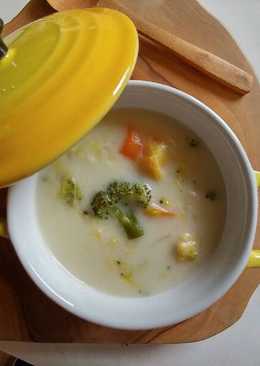 Mpasi cream vegetable soup