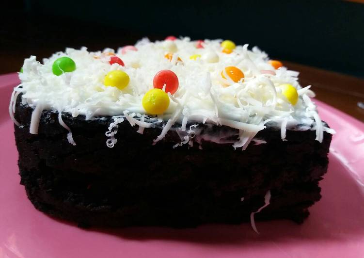 resep Brownies Kukus Oreo (Hemat, nikmat & cepat)