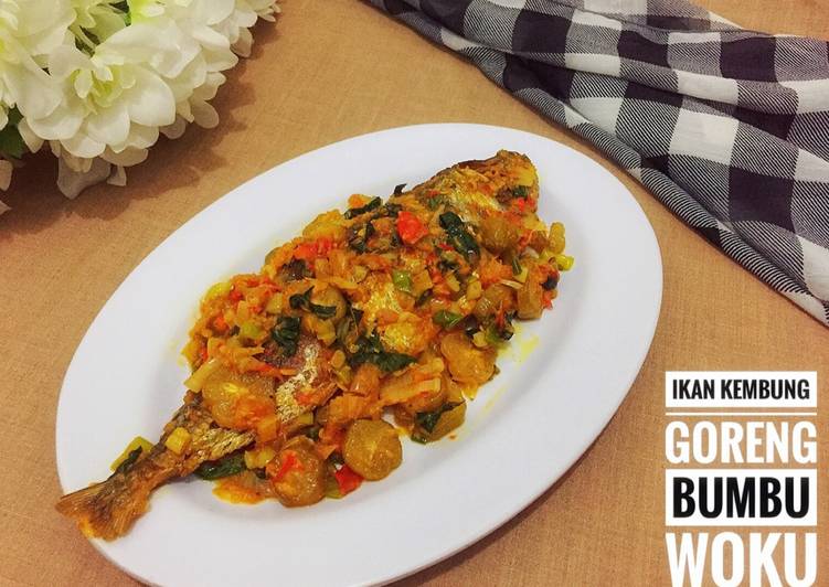 gambar untuk cara membuat Ikan Kembung Goreng Bumbu Woku