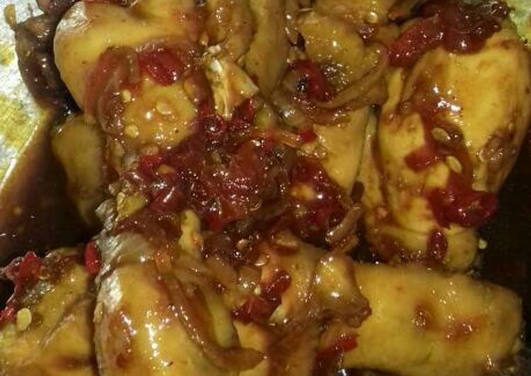 gambar untuk resep Ayam goreng mentega asam pedas manis