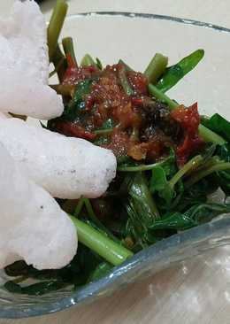 Rumbah / rujak kangkung