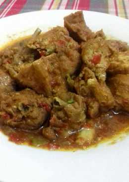 Ayam tahu pedas