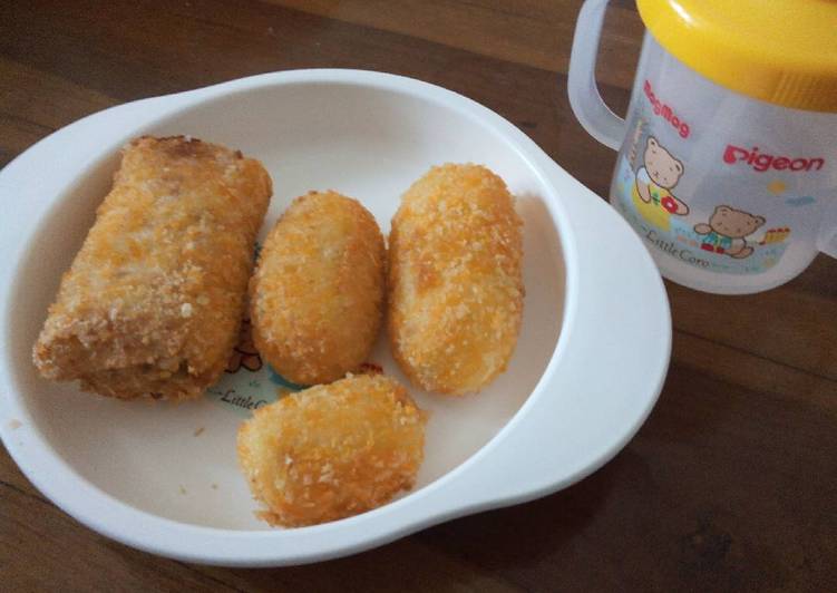 gambar untuk cara membuat Kroket Daging Buat Baby