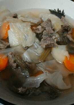 Sop Daging sederhana