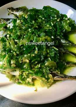 Ikan kembung sambel gledek jeger