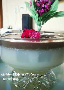 Nata de Coco Milky Pudding w' Vla Chocolate