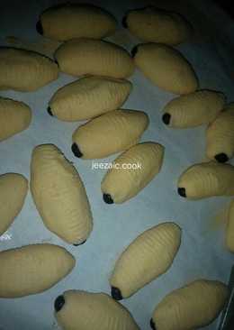 Cookies Ulat Sagu Keju | kue Kering Ulat Sagu Keju