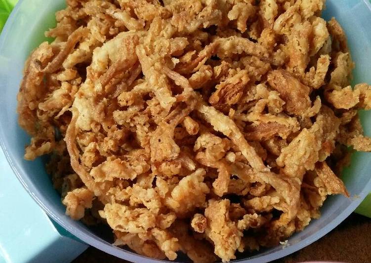 resep masakan Keripik jamur