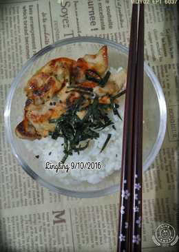 Chicken Yakiniku Homemade