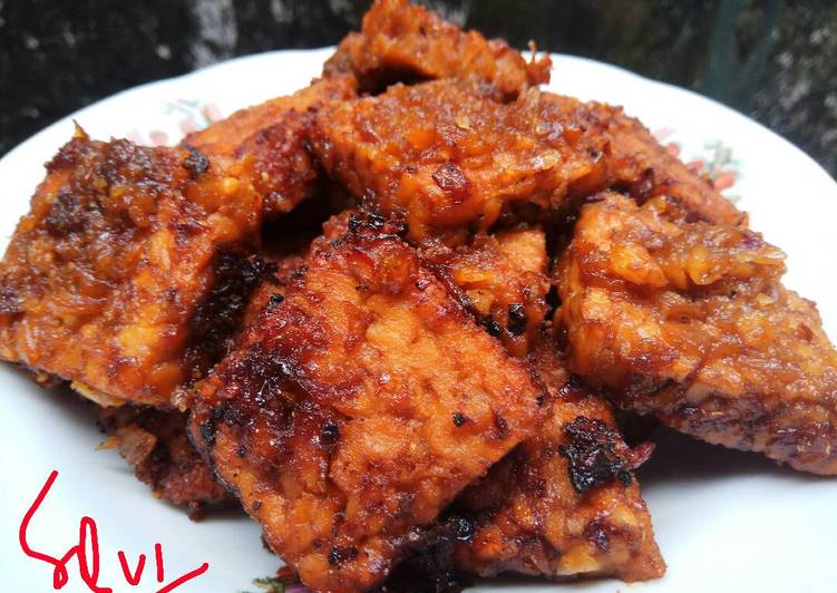 Resep Tempe bacem low oil ?? Karya Luluk Silviana Febri Ria