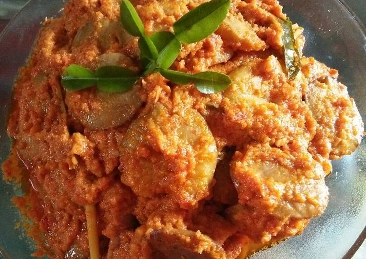 cara membuat Rendang jengkol