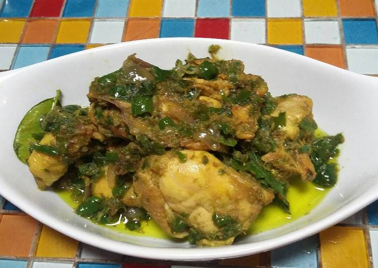 resep Ayam sambal hijau