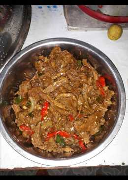 Daging Sapi Lada Hitam Sederhana