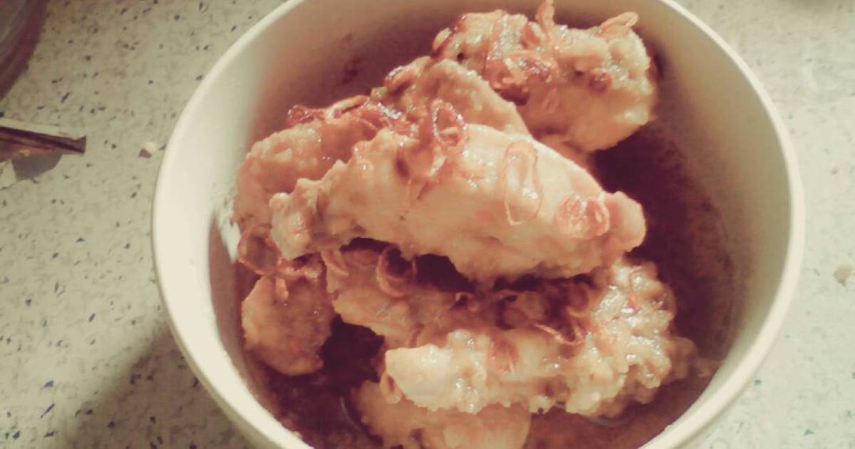 Resep Ayam bumbu kacang ala galuh annissa