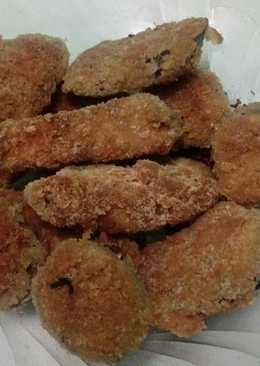 Tempe dan terong krispi