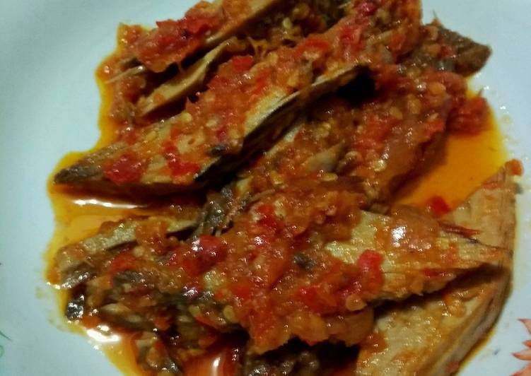 resep Balado ikan Cue tongkol