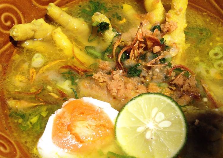 gambar untuk resep Soto Ceker