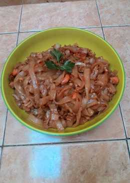 Kwetiau Goreng Udang ala Bunda Les