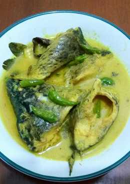 Ikan mas gulai kuning #khas Padang