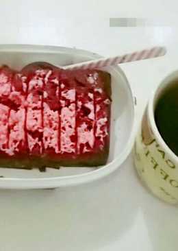 Brownies kukus strawberry (no mixer)