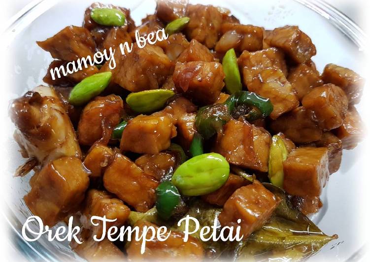 resep Orek Tempe Petai