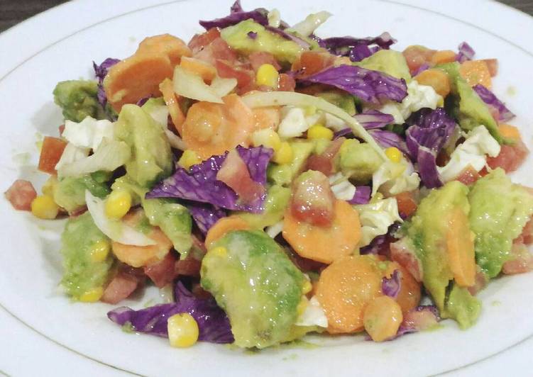 gambar untuk cara membuat Salad Sayur