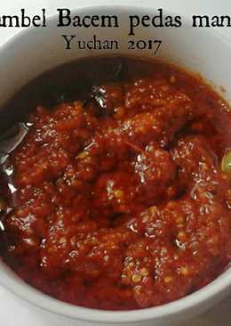 Sambel Bacem Pelengkap Gorengan ( tempe, tahu, ayam goreng, ikan goreng dll