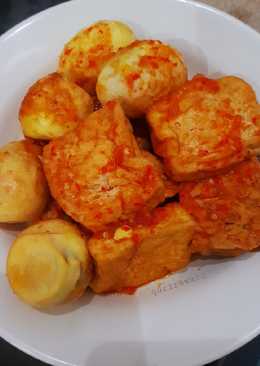 Balado Tahu Tempe Telur