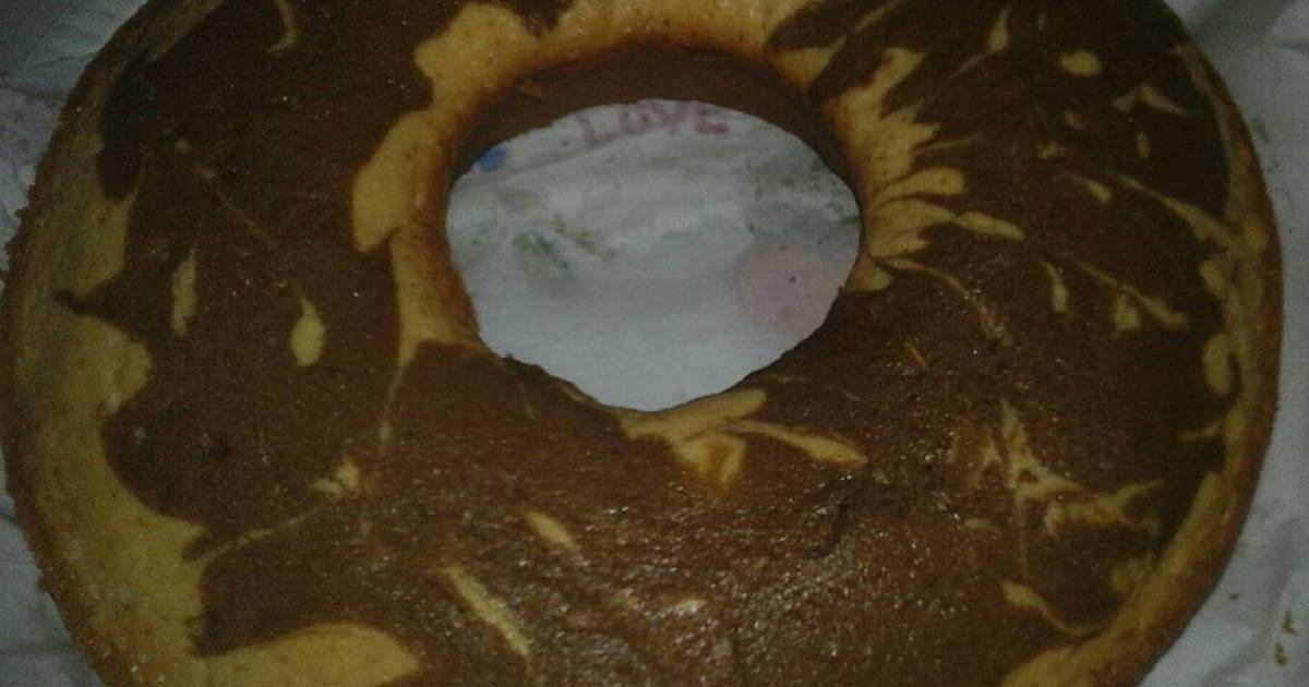 Resep Marmer cake (Pound Cake)
