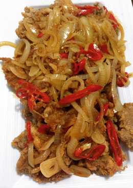 Asam manis ikan tuna