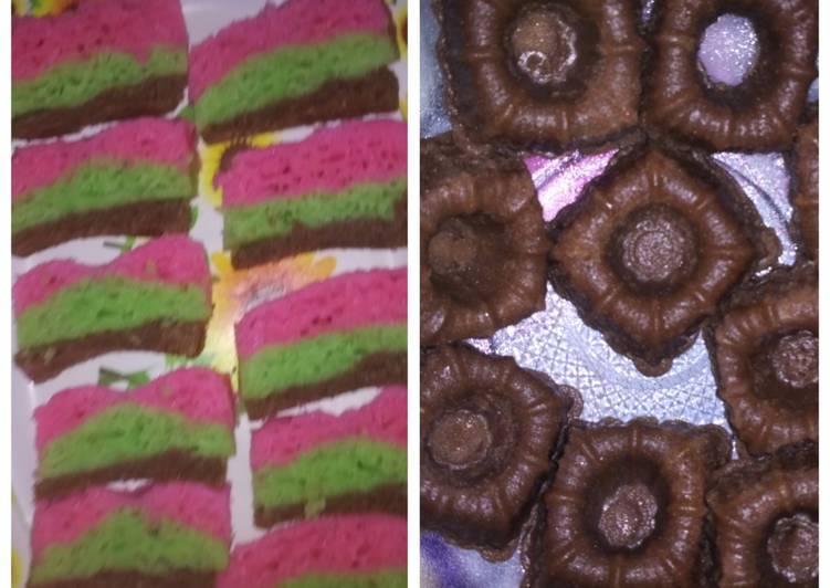 resep makanan Apem pelangi kukus