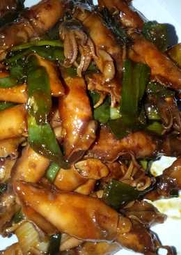 Cumi Asam Pedas Manis
