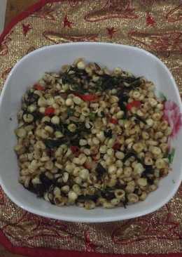 Jagung ketan goreng kemangi