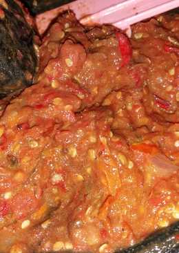 Sambel goang campur terasi
