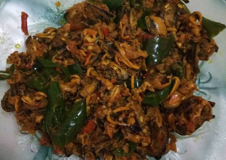 resep Tumis Kerang Kupas Pedas