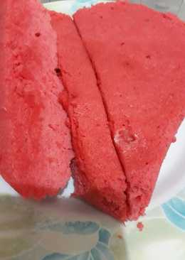 Kue Strawberry Kukus