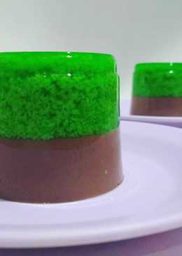 Puding Lumut Coklat