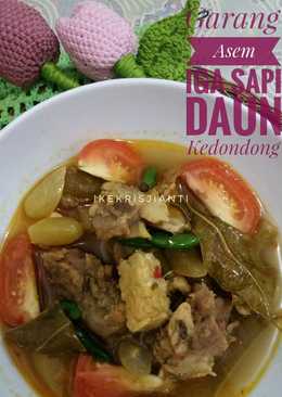 Garang Asem Iga Sapi Daun Kedondong