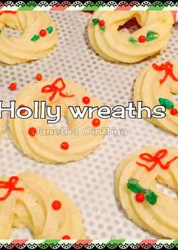 Holly wreaths